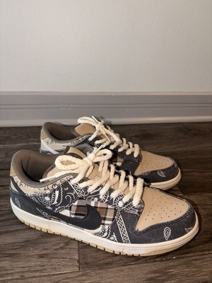 Size 11  Nike Dunk Low Premium QS SB x Travis Scott Cactus Jack |  Fast Shipping