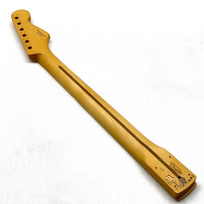 REAL PICS! Fender REVERSE HEADSTOCK Strat Neck 22 Fret! Maple