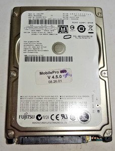 FUJITSU ***MHY2060BH*** 60 GB SATA HDD Notebook 2,5 ZOLL #NFP1425