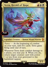 Terra, Herald of Hope [Borderless Foil] #204 Prices | Magic Final
