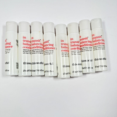 ThisWorks In transit balancing conditioner NEW Travel .9oz Lot 8