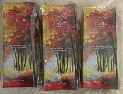 LOVSPA Reed Diffuser Set Spiced Caramel Vanilla Scented Oil Diffuser (3)