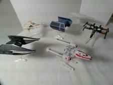 STAR WARS Hot Wheels Starships Collection 6 Pieces With Display Stands