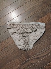 Vintage Victoria's Secret Signature Cotton Bikini Panties Large