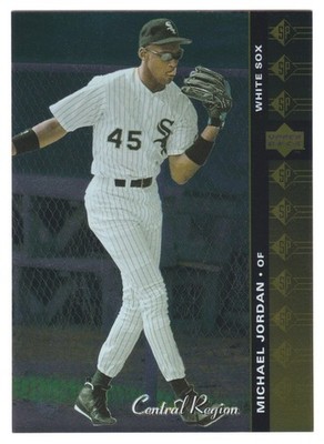 1994 Upper Deck Michael Jordan #CR2 SP Previews Central Region Insert White Sox