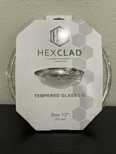 Tempered Glass Lid, 12-Inch Designed for  Hybrid Cookware, Steam Vented, Dishwas