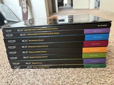 Kaplan MCAT 7-Book Subject Review Study Kit 6...