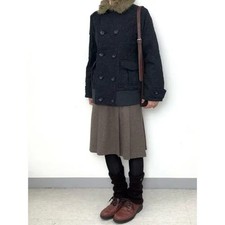 Japan Vintage Charcoal Argyle Wool Jacket Jumper