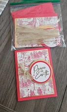 CARD KIT - PEACE ON EARTH KIT MAKES 4 CARDS XS.421