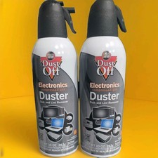 Dust-Off Electronics Compressed Air Duster 10 oz Cans   2 Pack  Free Shipping