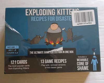 Exploding Kittens Deluxe Game - Recipes for Disaster Ultimate Collection - *READ