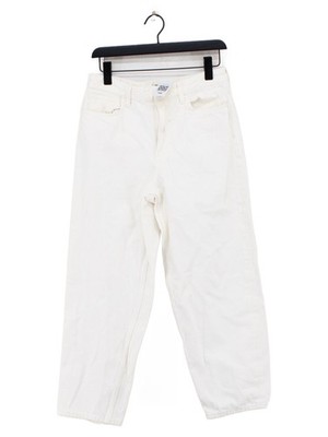 COS Damen Jeans W 29 in weiß 100% Baumwolle Mom