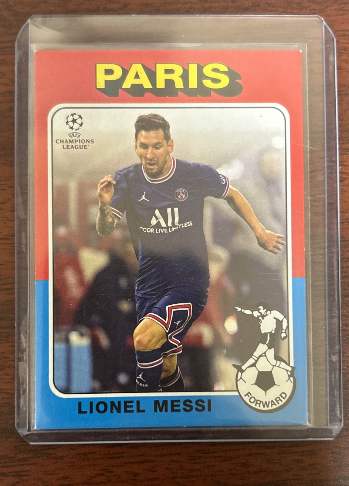 2021-22 Topps Uefa Champions League - 1975-76 Topps Lionel Messi #75-14