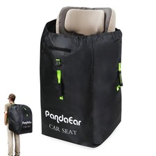Car Seat Travel Bag Backpack for Airplane, Water-Resistant Car Seat Cover wit...