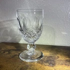 Vintage Waterford Crystal Colleen Wine Goblet 4 3/4 Signed Vintage Glass