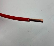 10 AWG Gauge 600V THWN Stranded Copper Wire - Red 50FT
