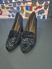 Womens High Heels Size 7 Black White New In Box