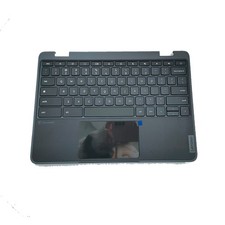NEW For Lenovo 100e Chromebook Gen 4 Palmrest w/ Keyboard  Touchpad 5M11H62892