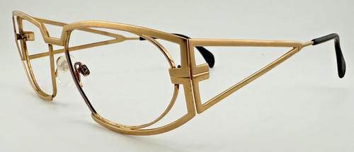 Silhouette Vintage Eyeglasses Frames M6119 V6052 Gold 58-14 UNIQUE NEVER SEEN!