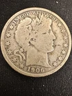 1906-O 50C Barber Half Dollar