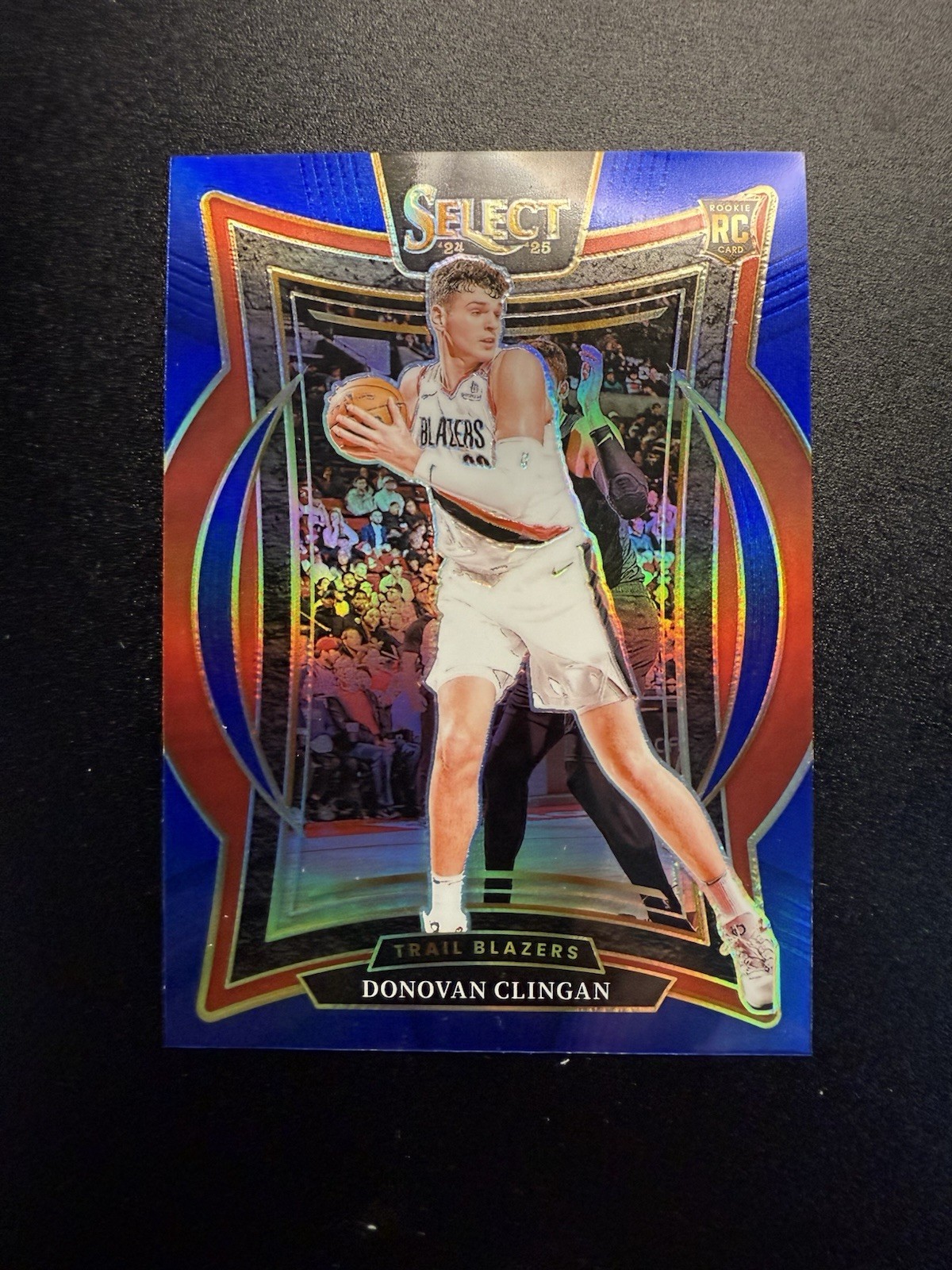 2024-25 Panini Select - Concourse Donovan Clingan #69 Blue Prizm (RC)