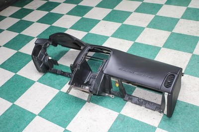 05-08 Corvette *DMG* Black Dashboard Dash Trim Panel Assembly W/ RH Crash Bag OE