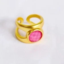 Julie Vos Gemstone Statement Ring