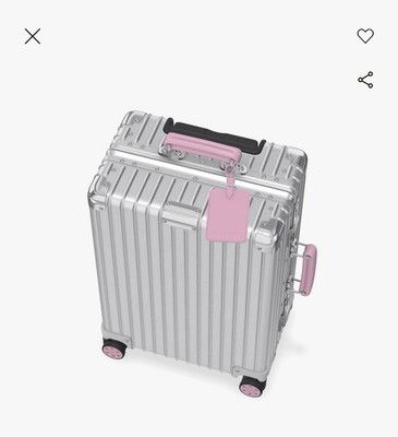 Rimowa Classic Suitcases Customize Accessories Handles and Wheels Rose Pink
