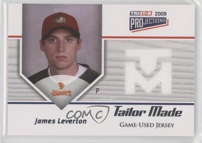 2009 TRISTAR PROjections Tailor Made 79/144 James Leverton #TM-3 fm0