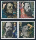 1992 GB TENNYSON SET OF 4 FINE MINT MNH SG1607-SG1610