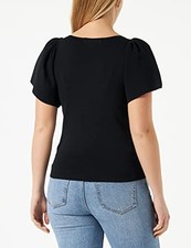 VMMAYA Shorts Damen Loose Fit Solid, Größe M, Schwarz, Modell MR