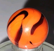 Bn1343 - VACOR  / MEGA "" Bengal Tiger "' Marble - .63" 