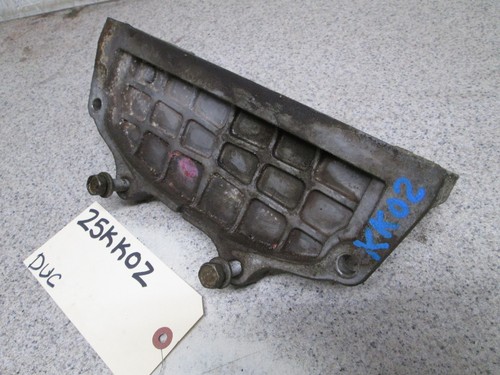 09-12 LIBERTY 3.7 V6 TRANSMISSION BELLHOUSING FLYWHEEL DUST INSPECTION COVER - Picture 3 of 6