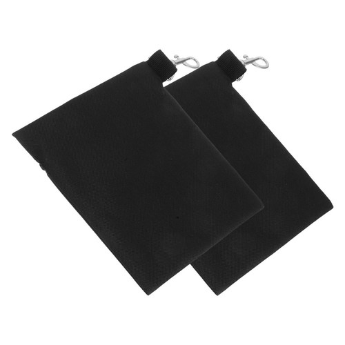 2pcs Golf Tee Holder: Golf Tee Pouch Ball Pouch Nylon Valuables Holder - Zipper - Picture 7 of 17