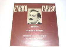 Enrico Caruso ‎– Enrico Caruso Vinyl LP Compilation Italy 1971 M/NM SEALED