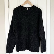 Perry Ellis Men s gray wool pullover sweater 100 Lambswool sweater Size XL