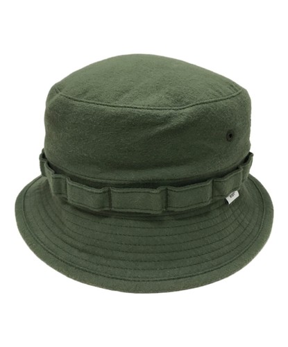 WTAPS/ (Double Taps) Cotton Twill Jungle Hat Khaki Size:X02