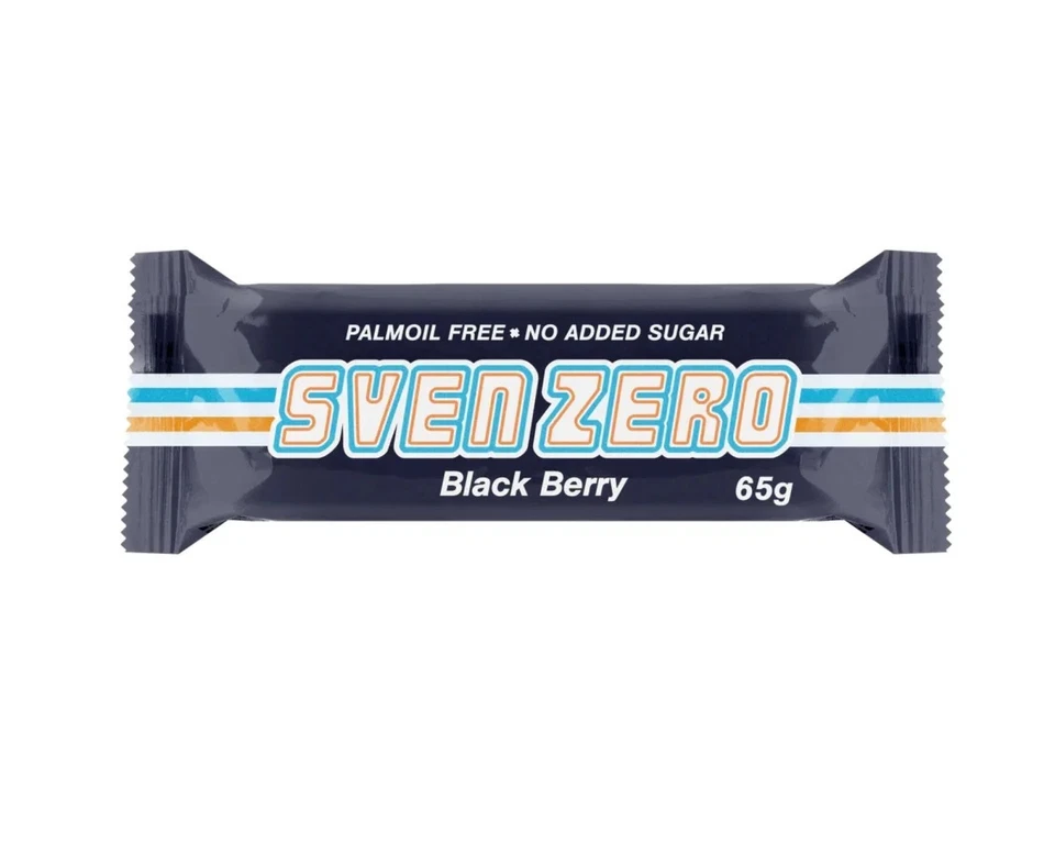 SvenJack Zero 20x65g Riegelbox BLACKCHERRY - MHD 10-2025 - Bild 2 von 2