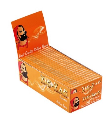 5 Boxen (250x) Zig-Zag Liquorice, kurzes Zigarettenpapier, 50 Blatt pro Heftchen