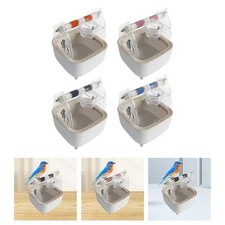 Parrot Training Toilet Stand Bird Perch Play Stand Activity Toy Fixed Point