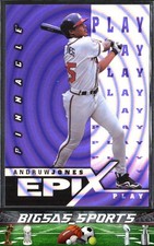 1998 Pinnacle Andruw Jones #E20 Atlanta Braves