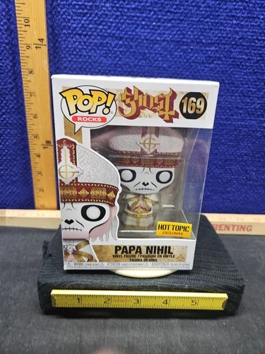 Papa Nihil Funko Pop! Rocks Ghost Vinyl Figure #169 Hot Topic Exclusive