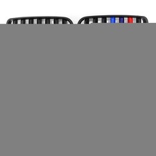 M-Tech 7 Lamellen K�hlergrill Streifen Nieren Abdeckung Set F�r BMW X3 G01 2022-