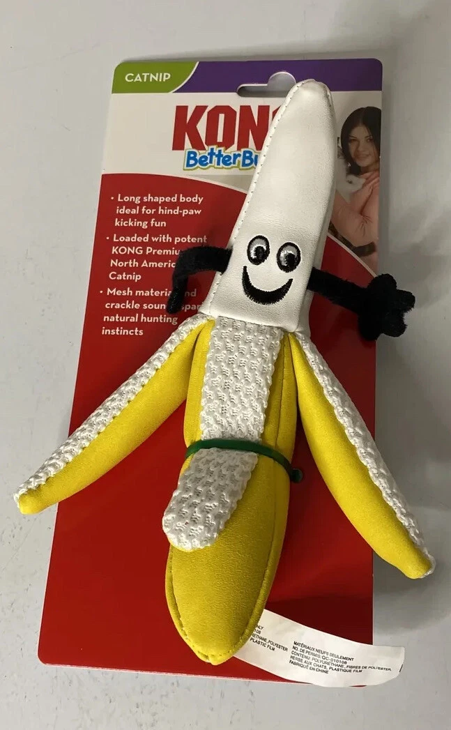 Cosmic banana top cat toy