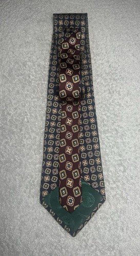 Tommy Hilfiger Neckwear Men’s Silk Tie Multicolor Geometric Squares 3.65” in - Picture 13 of 18