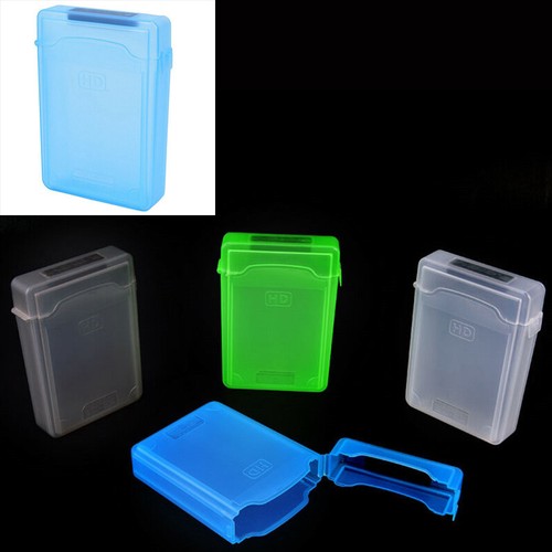 3.5'' IDE Hard Drive Disk HDD Plastic SATA Case Enclosure Cover Storage Box - Afbeelding 12 van 16
