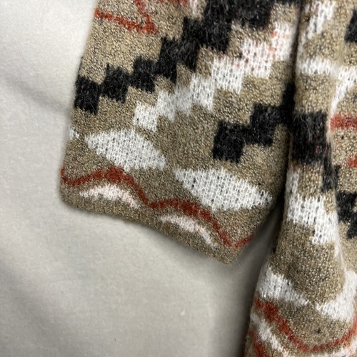 Joseph A Sweater Cardigan Coatigan Longline Boho Fairisle Folksy NEW Woman 1X - Picture 4 of 13