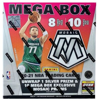 2020-21 Panini Mosaic Basketball Base Variations & Inserts U PICK