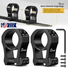 30mm Diameter Scope Ring Mount Extra High Profile See-Through For Picatinny Rail