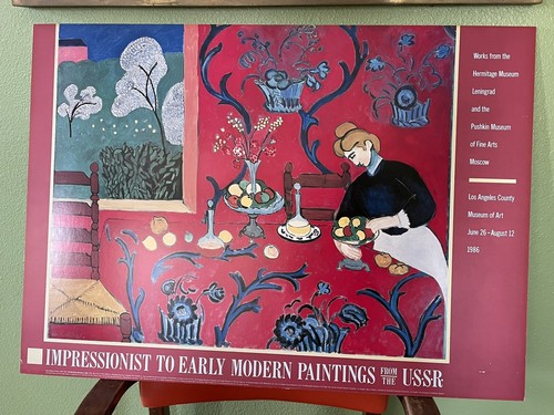 Henry Matisse “The Red Room” Museum Poster
